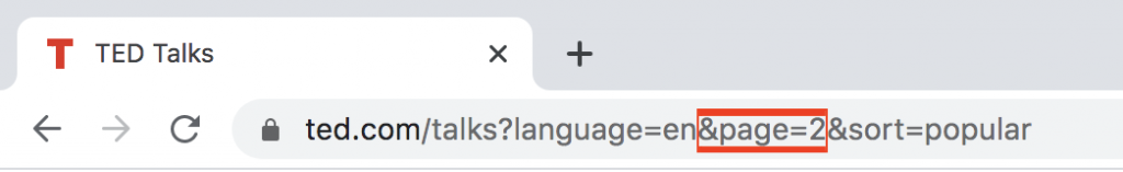 scraping mulitple pages the URL trick