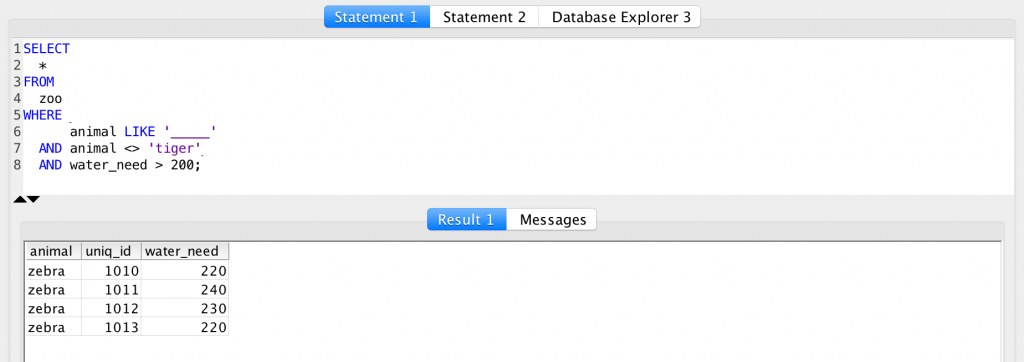SQL WHERE clause - LIKE multiple ANDs