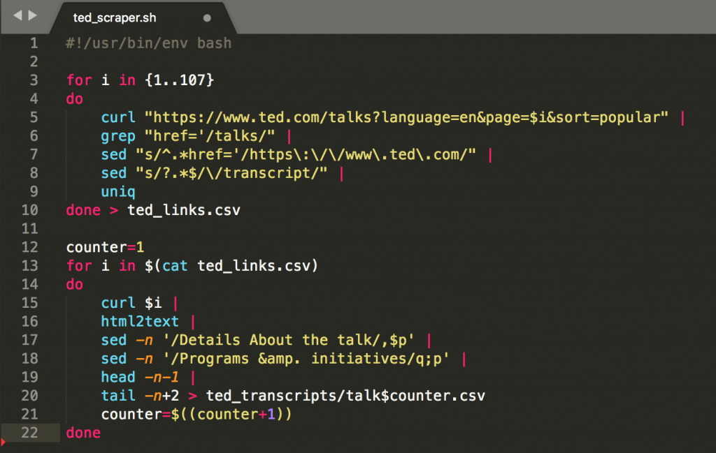 sublime text 3 scraping multiple web pages and urls